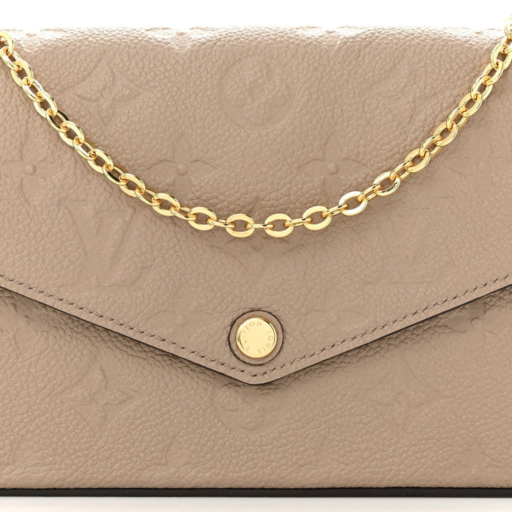 Louis Vuitton Pochette Félicie Wallet Shoulder Bag - Tourterelle