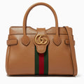 Gucci Small Dahlia GG Handle Bag – Brown