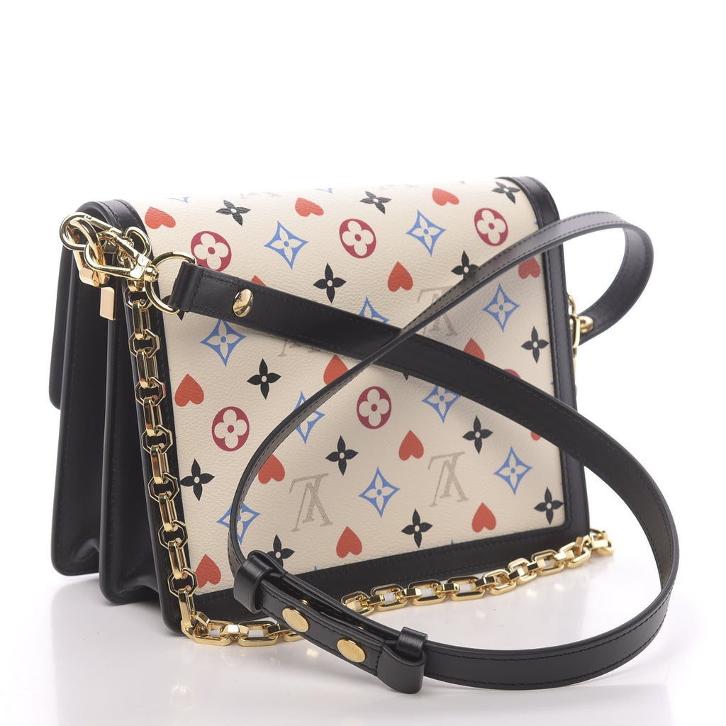 Louis Vuitton Dauphine MM Tote Bag - White