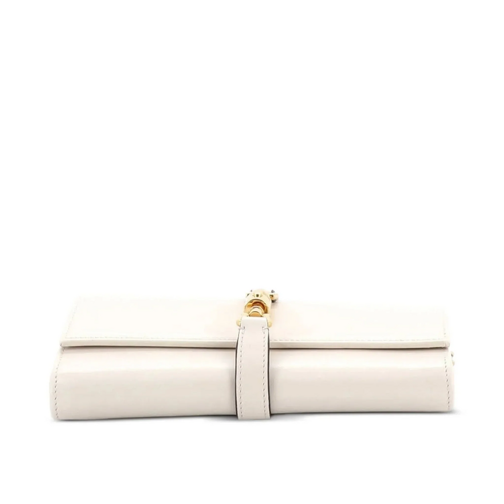 Gucci Jackie 1961 Leather Chain Wallet – Pink