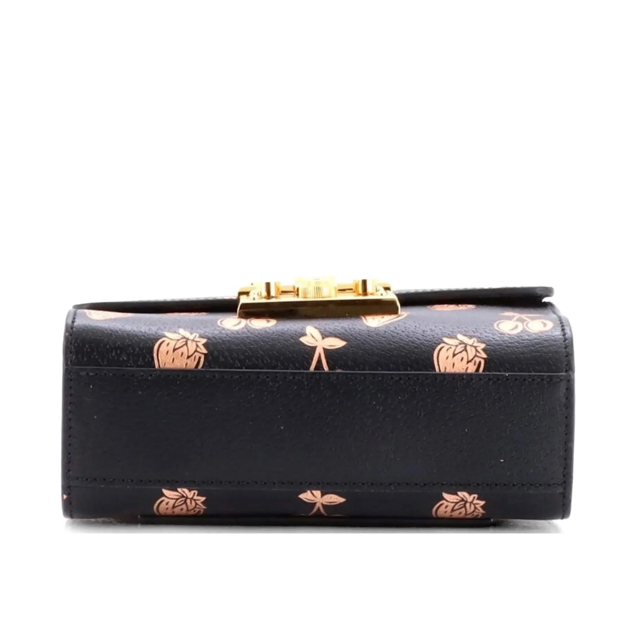 Gucci Padlock Small Berry Shoulder Bag – Black