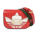 Gucci X Adidas Horsebit 1955 Mini Shoulder Bag – Red