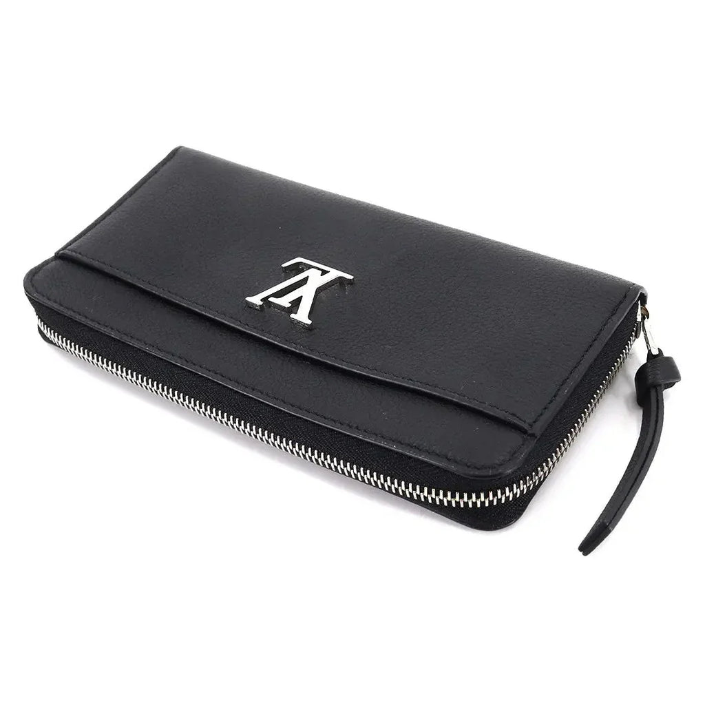Louis Vuitton Lockme Zippy Wallet - Black