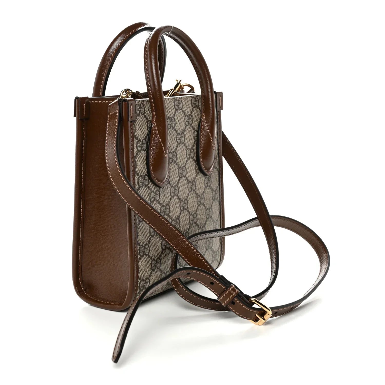 Gucci GG Mini Shopping Bag – Beige