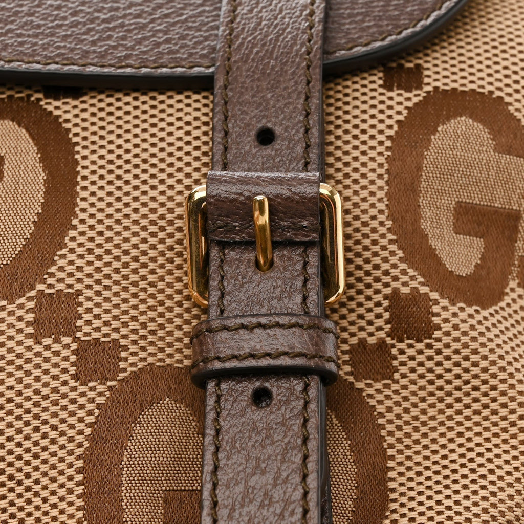 Gucci Jumbo GG Backpack – Brown