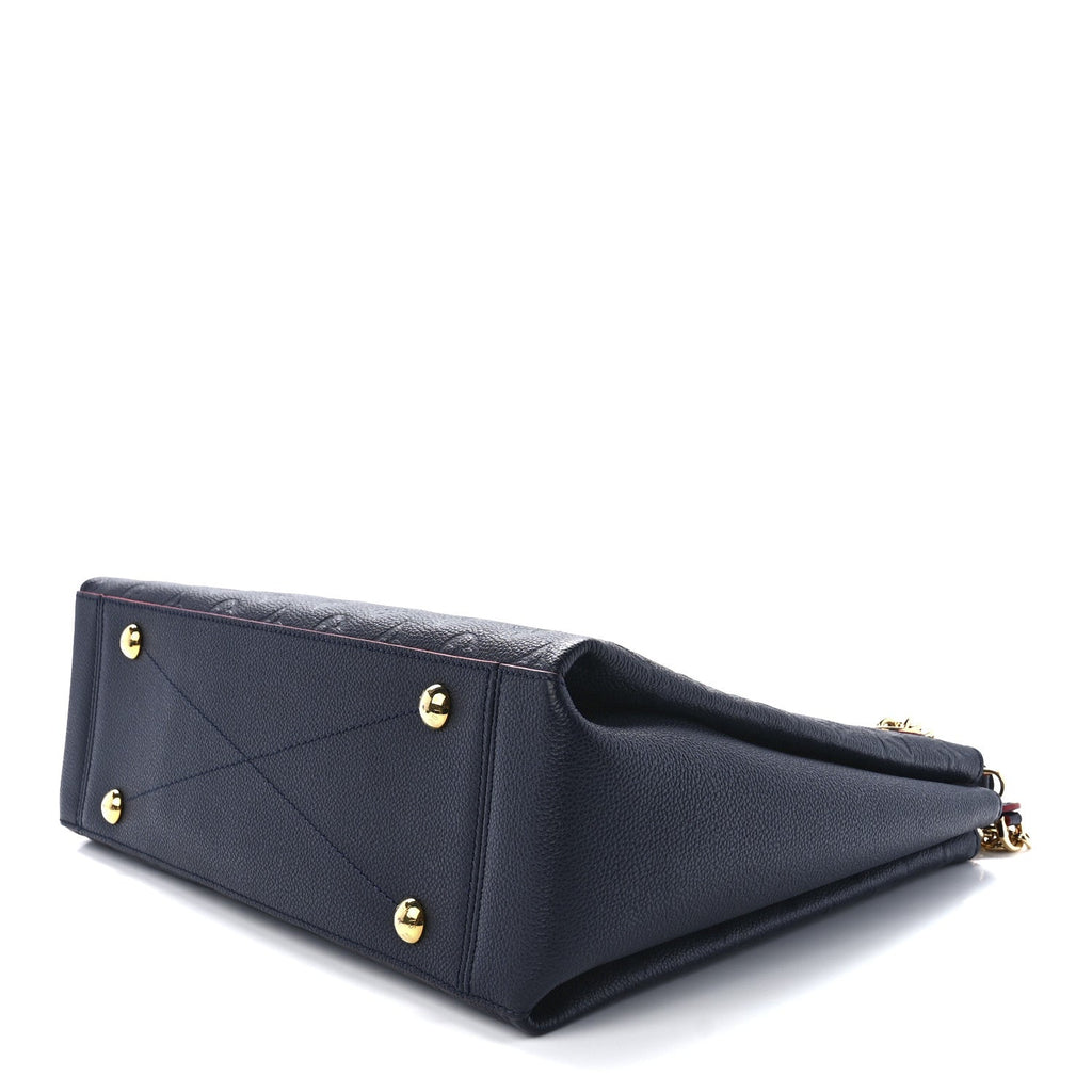 Louis Vuitton Empreinte Surene MM Handbag - Marine Rouge