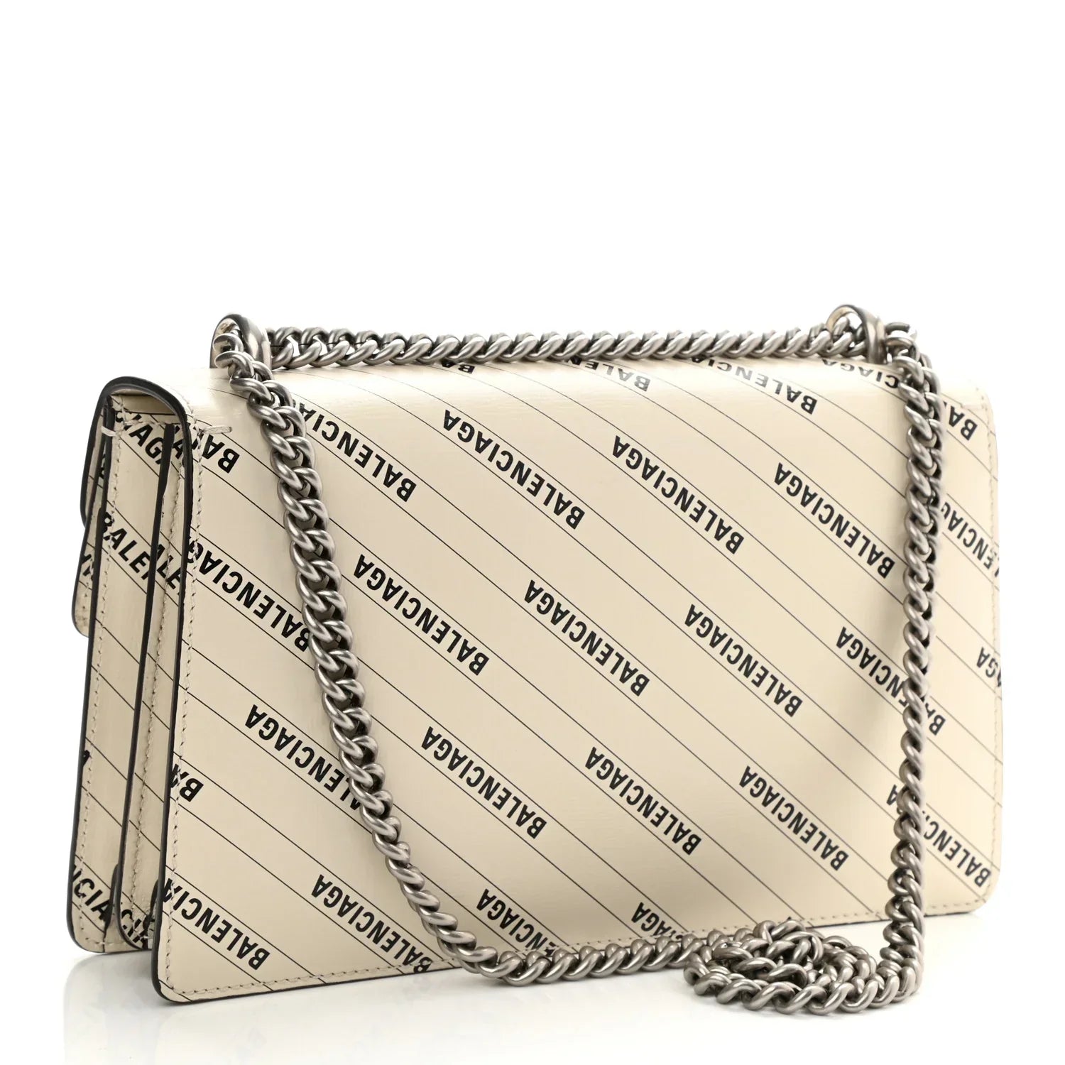 Gucci X Balenciaga Calfskin Dionysus Small Shoulder Bag  – White