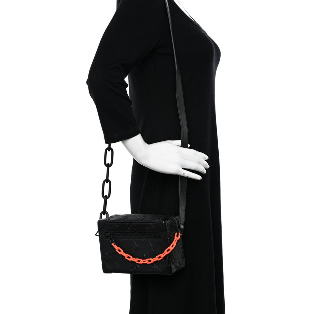 Louis Vuitton Solar Ray Mini Soft Trunk Shoulder Bag - Black