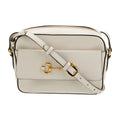 Gucci Horsebit 1955 Small Shoulder Leather Bag – Mystic White