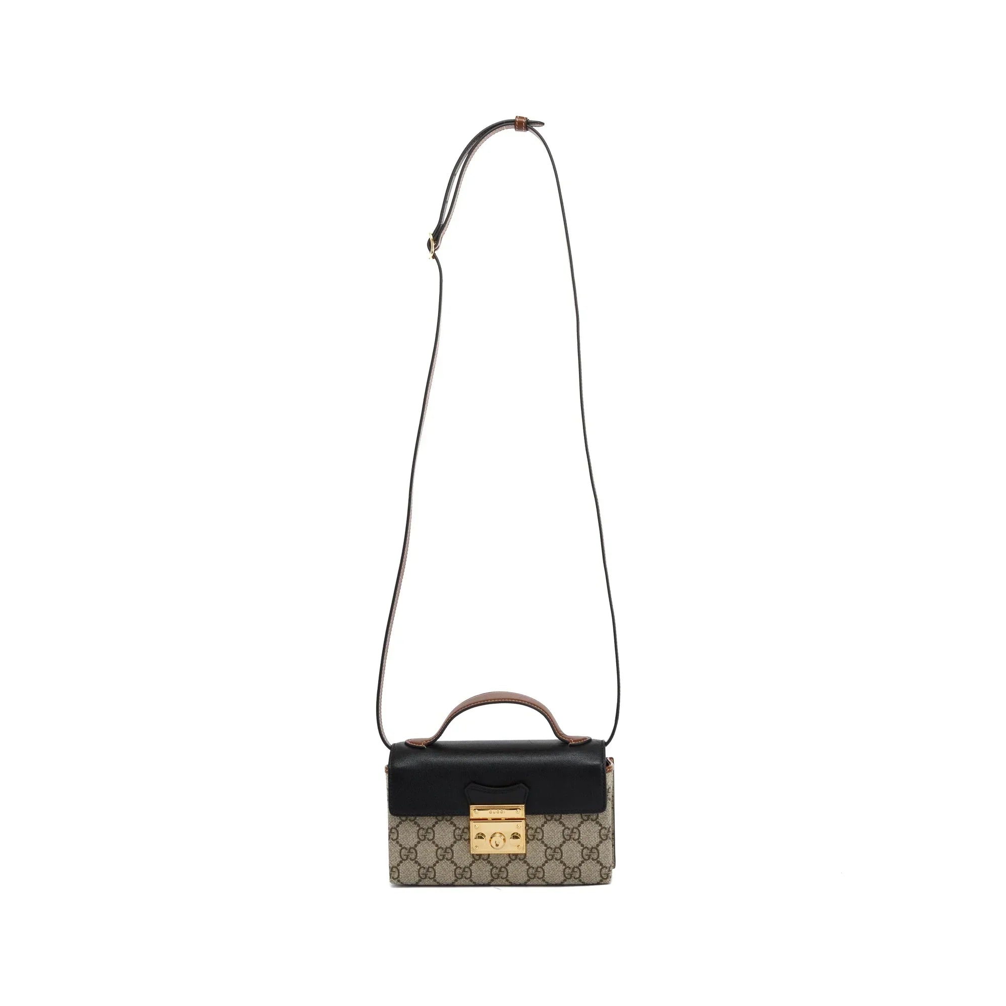 Gucci GG Supreme Padlock Bag – Beige