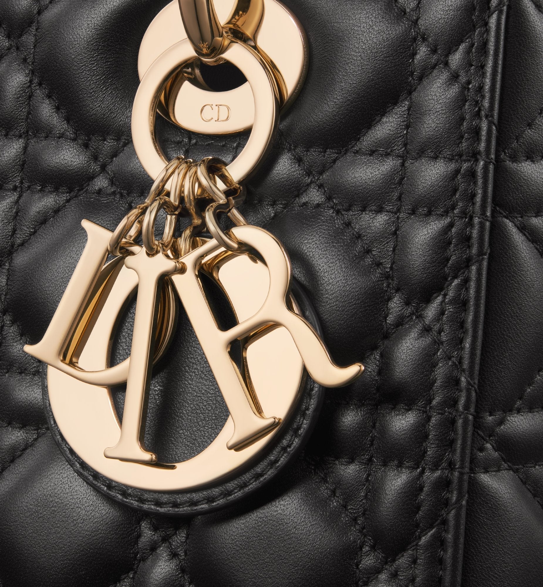 Dior Medium Lady Dior My ABCDior Bag - Black