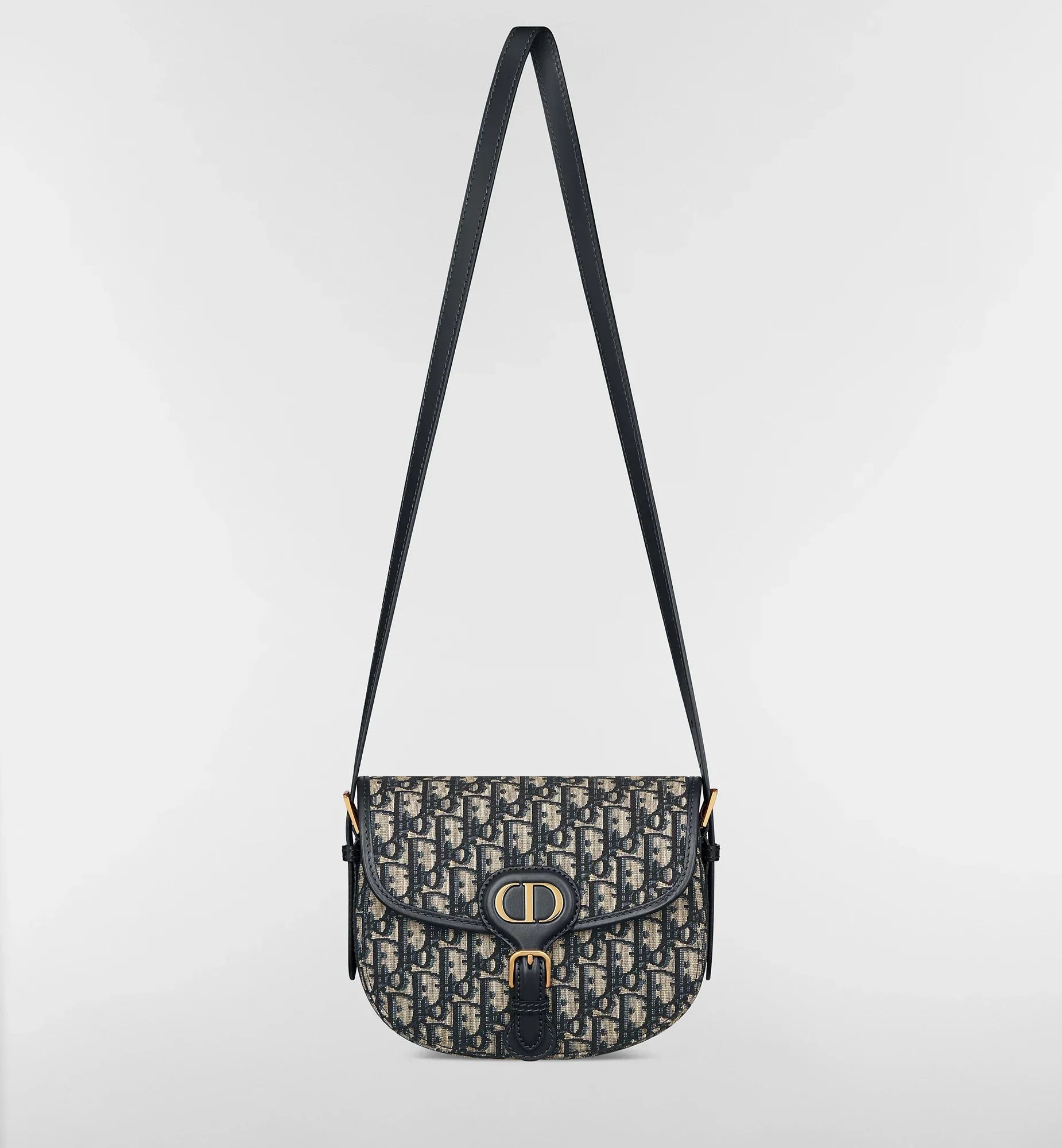 Dior Medium Dior Oblique Jacquard Bobby Bag - Blue
