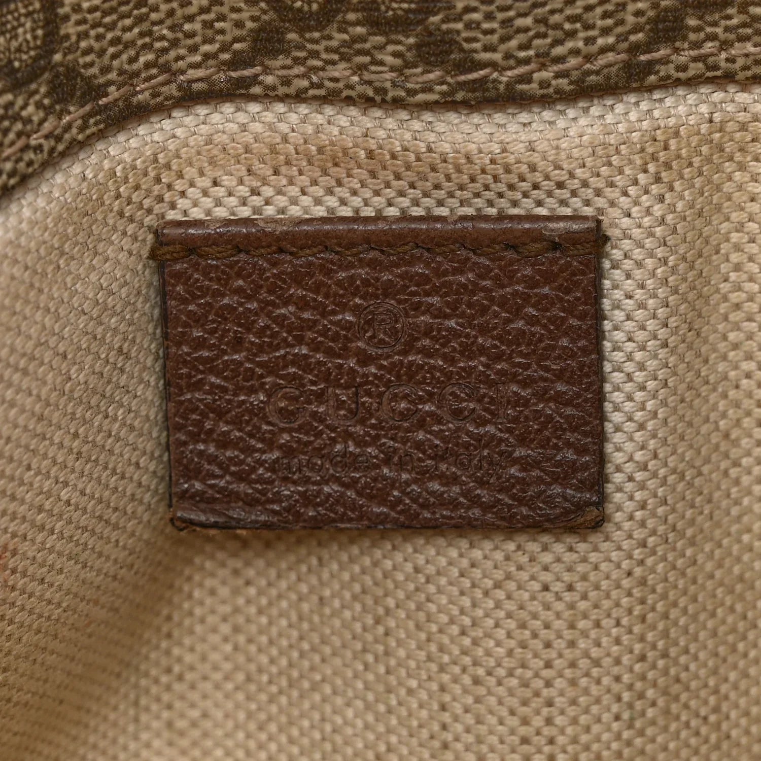 Gucci GG Neo Vintage Web Belt Bag – Beige
