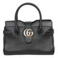 Gucci Small Top Handle with Double G Bag – Black