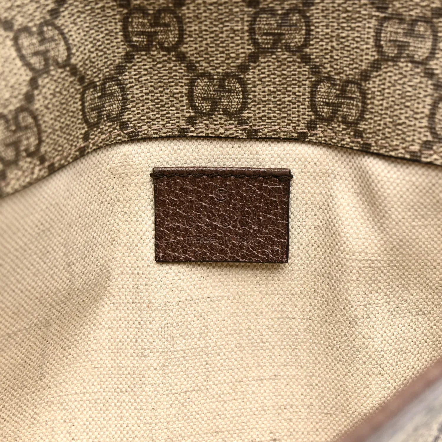 Gucci Neo Vintage Web Belt Bag – Beige