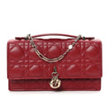 Dior My Dior Mini Cannage Lambskin Bag – Cherry Red