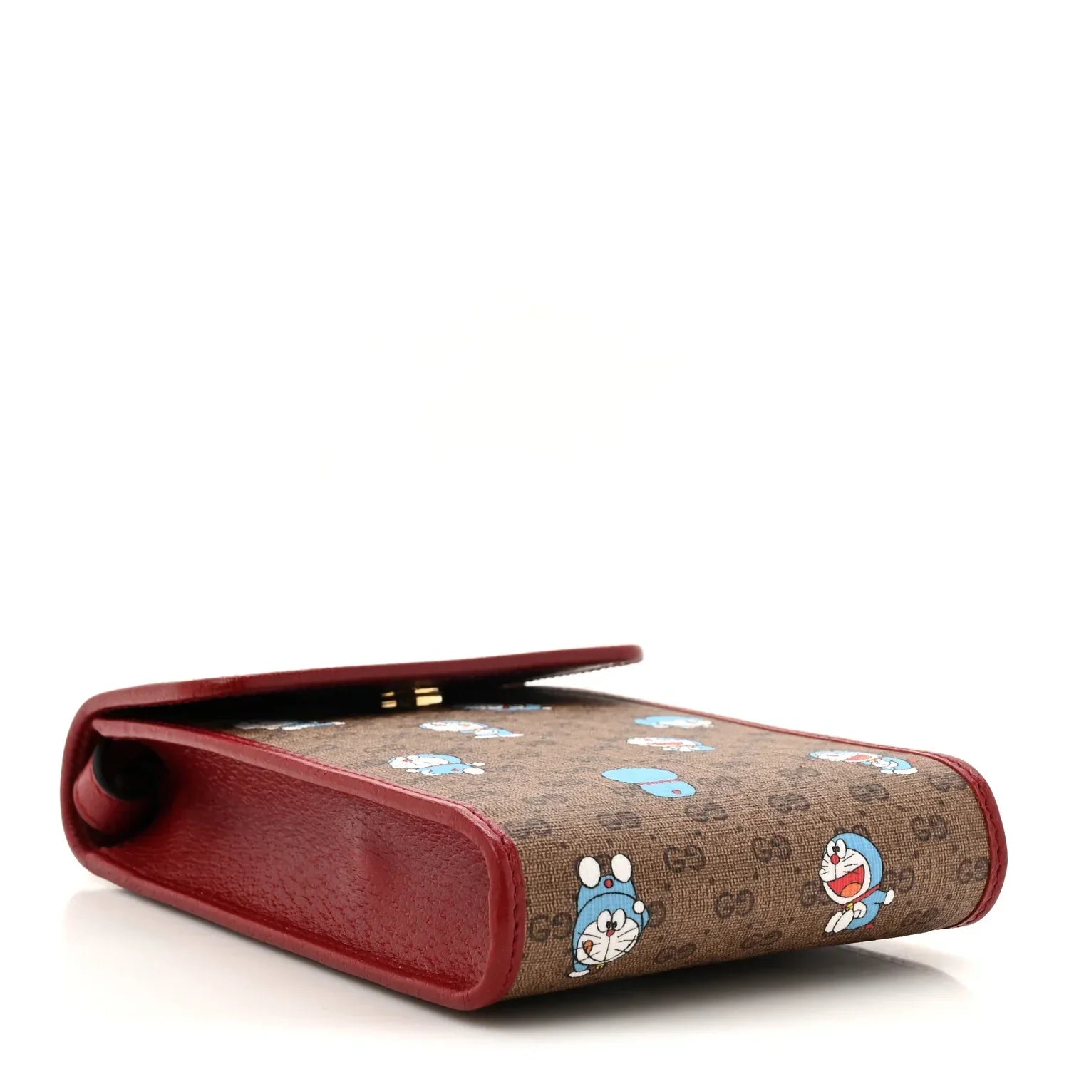 Gucci X Doraemon GG Supreme Mini Crossbody Bag – Brown