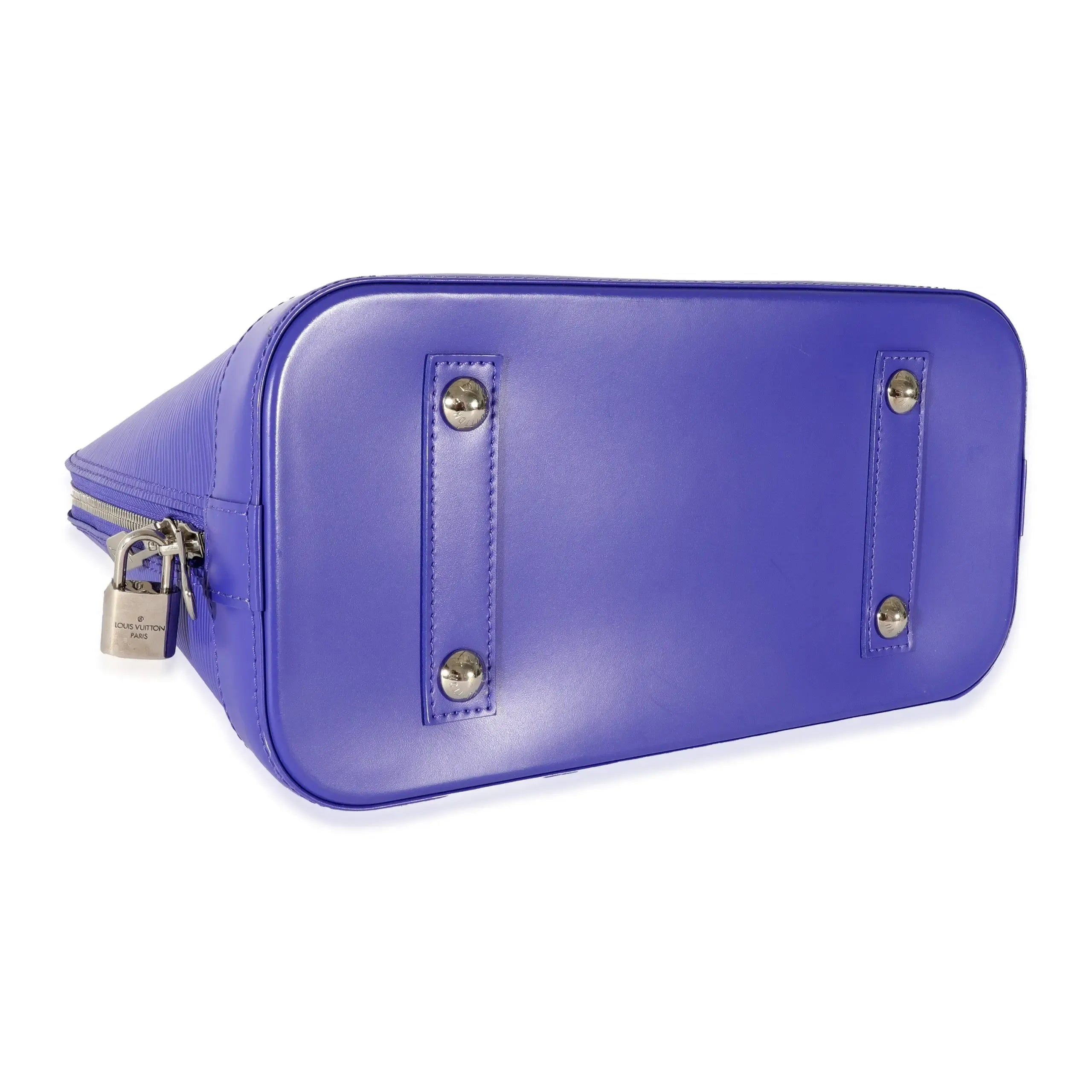 Louis Vuitton Epi Leather Alma PM Handbag - Purple Figue