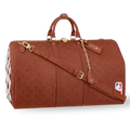 Louis Vuitton Keepall Bandoulière 55  Duffle Bag - Brown