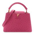 Louis Vuitton  Ostrich Capucines BB – Fuchsia