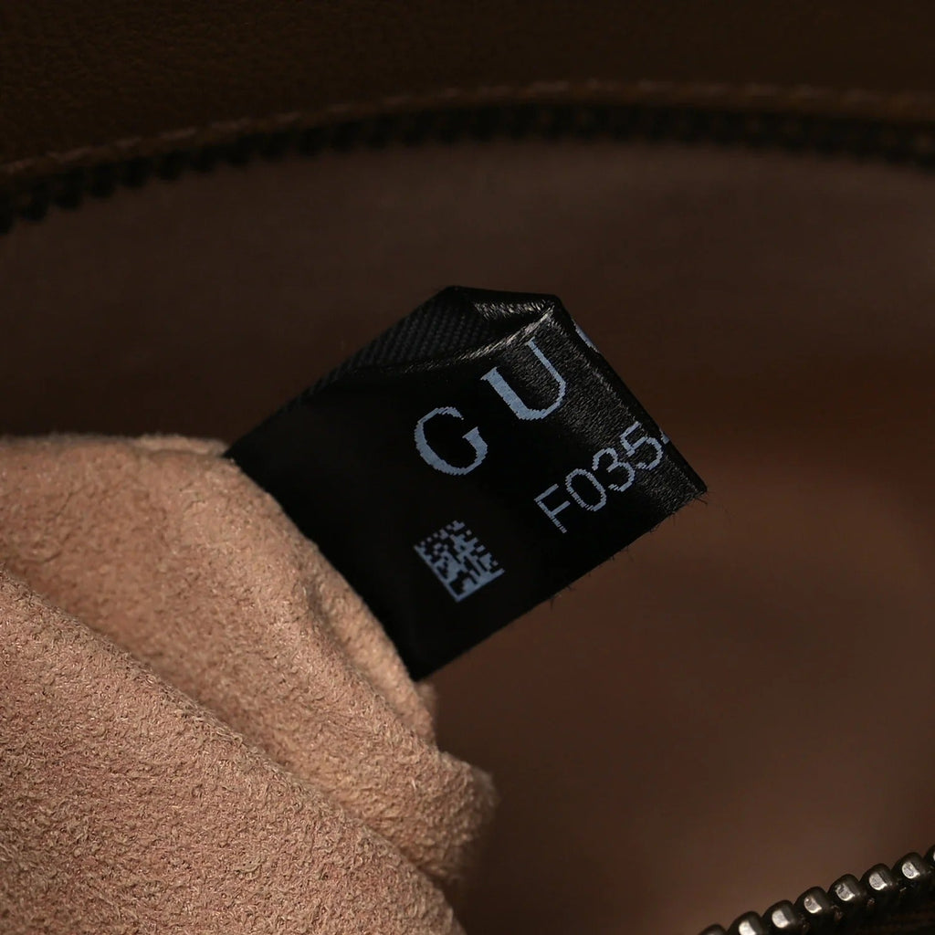 Gucci Small Dahlia Top Handle Bag – Tan Calfskin