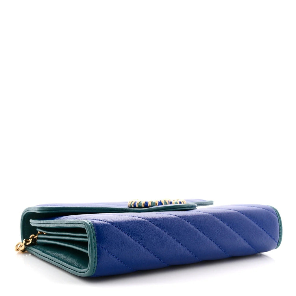 Gucci GG Marmont Mini Shoulder Bag – Blue