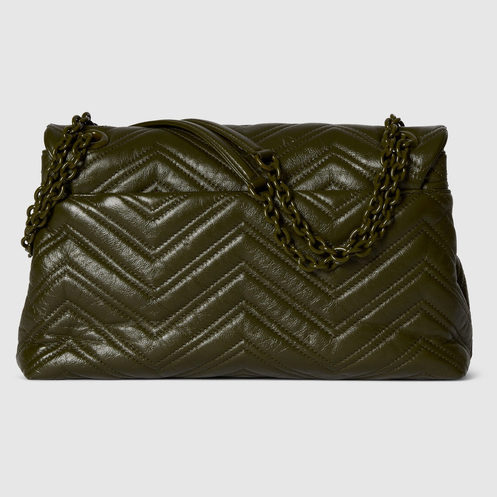 Gucci GG Marmont Medium Shoulder Bag – Dark Ochre