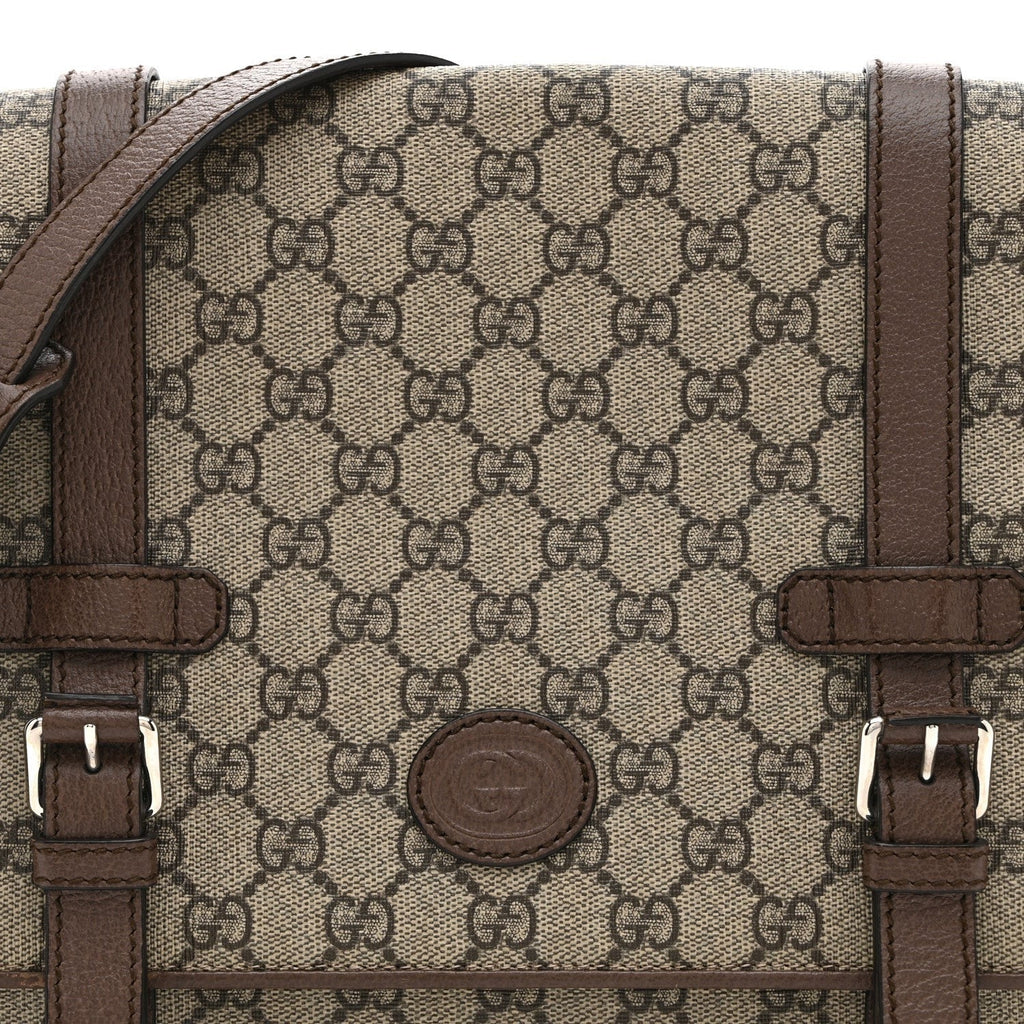 Gucci GG Supreme Messenger Bag – Beige