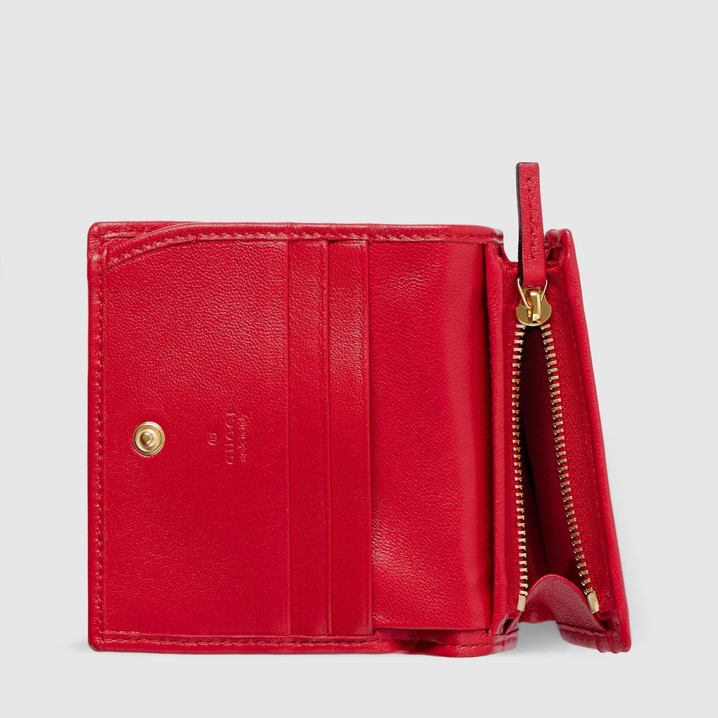 Gucci GG Marmont Small Wallet – Red