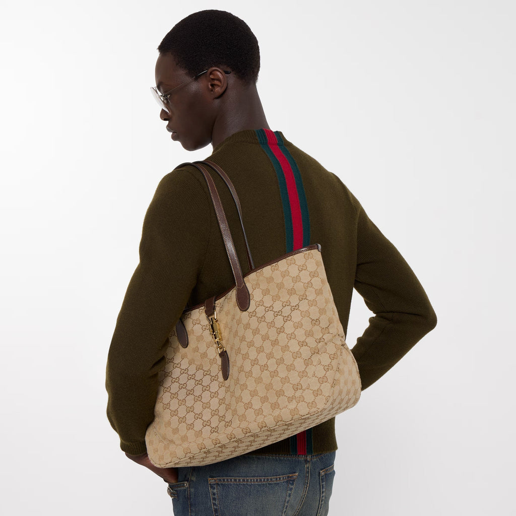 Gucci Jackie Medium Tote Bag – Sand Brown
