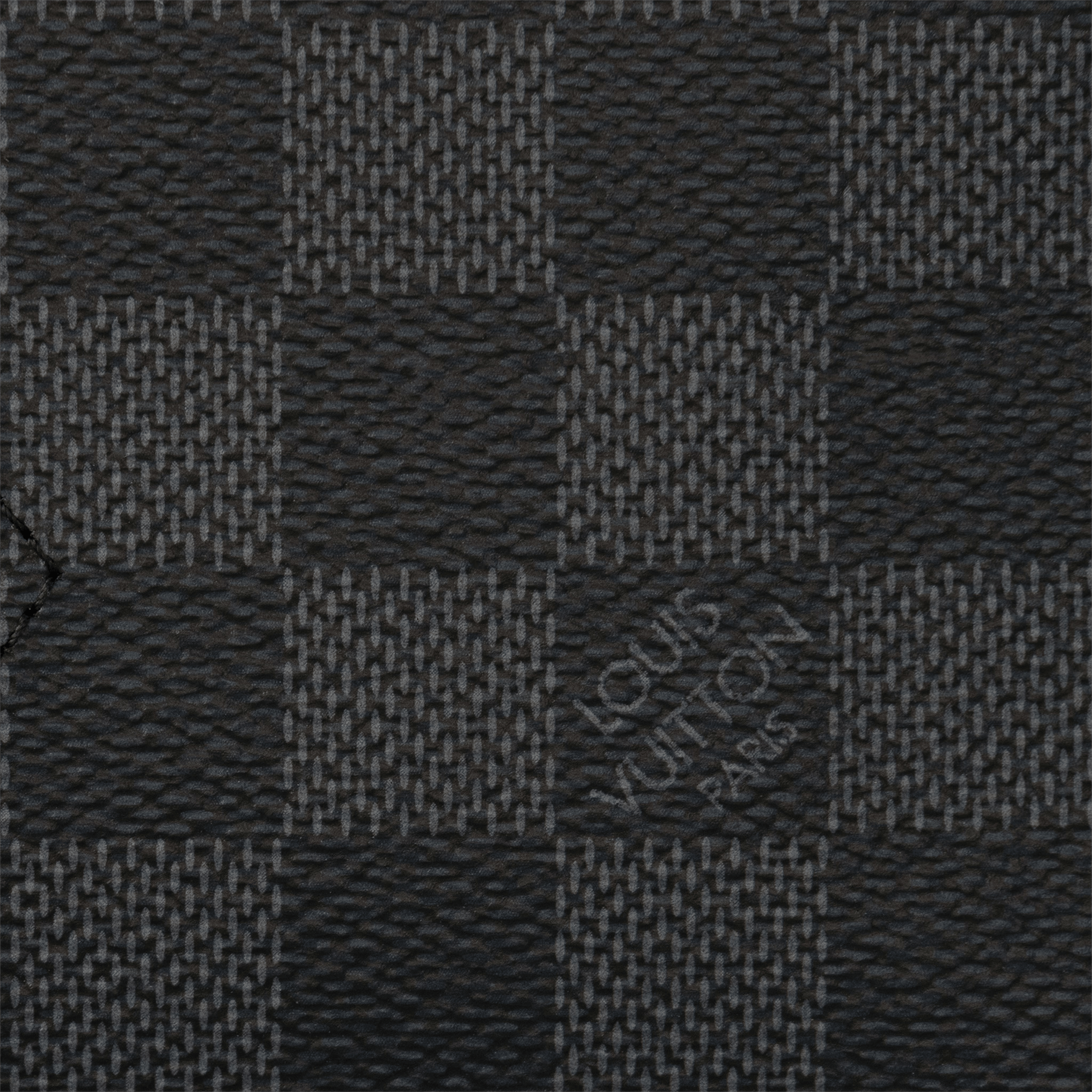 Louis Vuitton Damier Graphite Canvas Coin Card Holder - Black