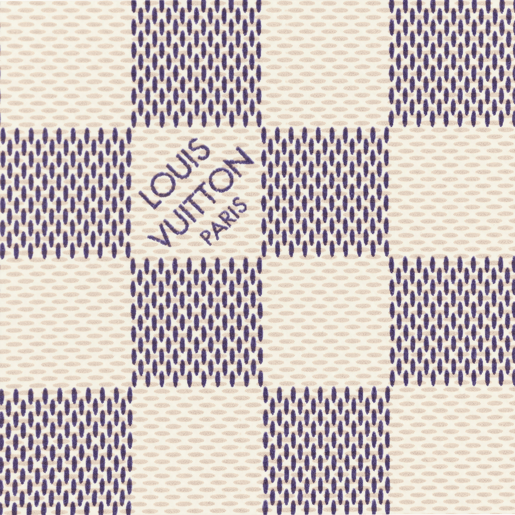 Louis Vuitton Damier Azur Canvas Neverfull MM Tote Bag – Beige