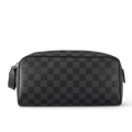 Louis Vuitton Dopp Kit Toilet Pouch -  Damier Graphite