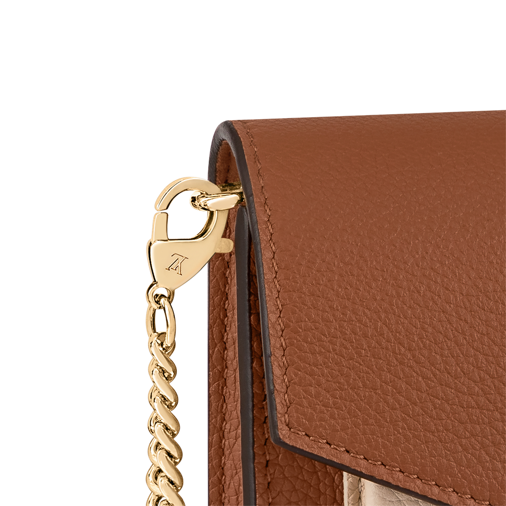 Louis Vuitton Mylockme Chain Pochette Shoulder Bag - Chataigne