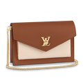 Louis Vuitton Mylockme Chain Pochette Shoulder Bag - Chataigne