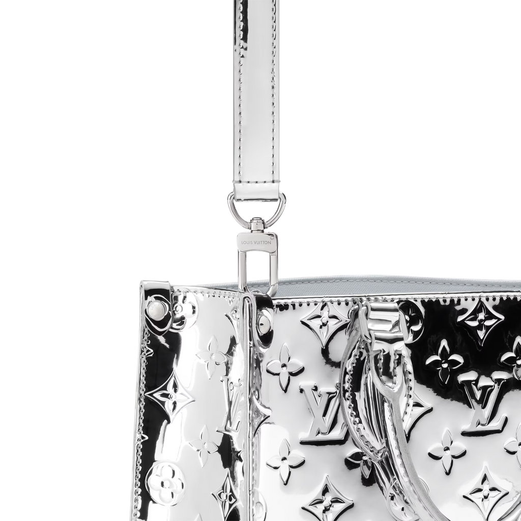 Louis Vuitton Ski Monogram Miroir OnTheGo PM Handbag –  Silver