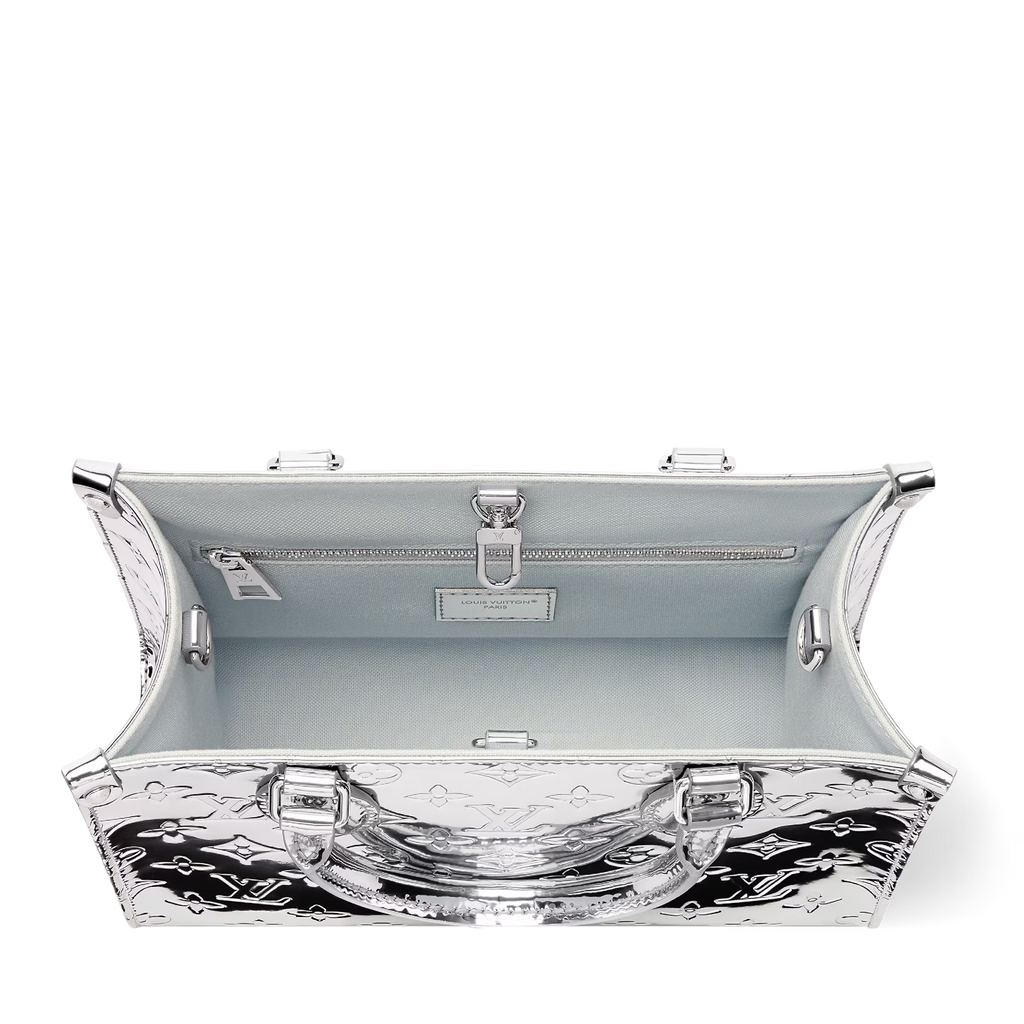 Louis Vuitton Ski Monogram Miroir OnTheGo PM Handbag –  Silver