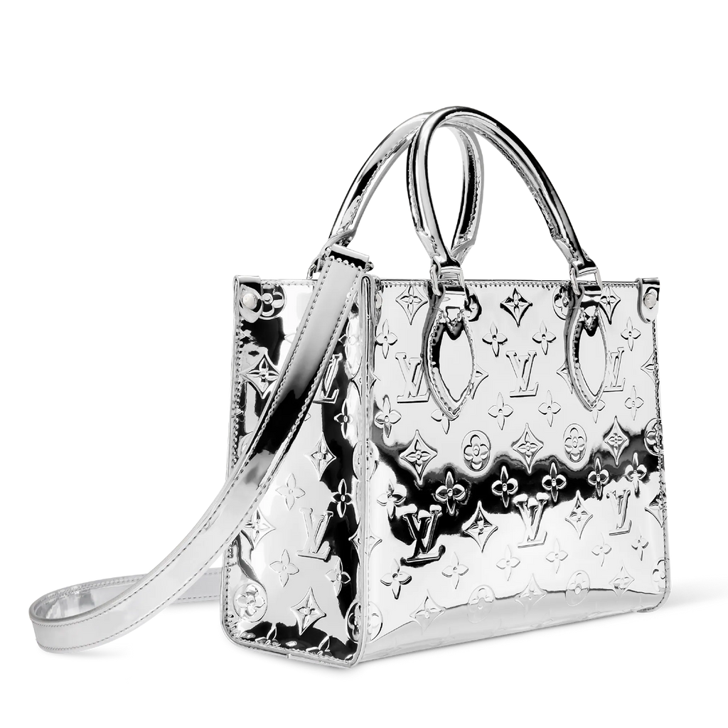 Louis Vuitton Ski Monogram Miroir OnTheGo PM Handbag –  Silver