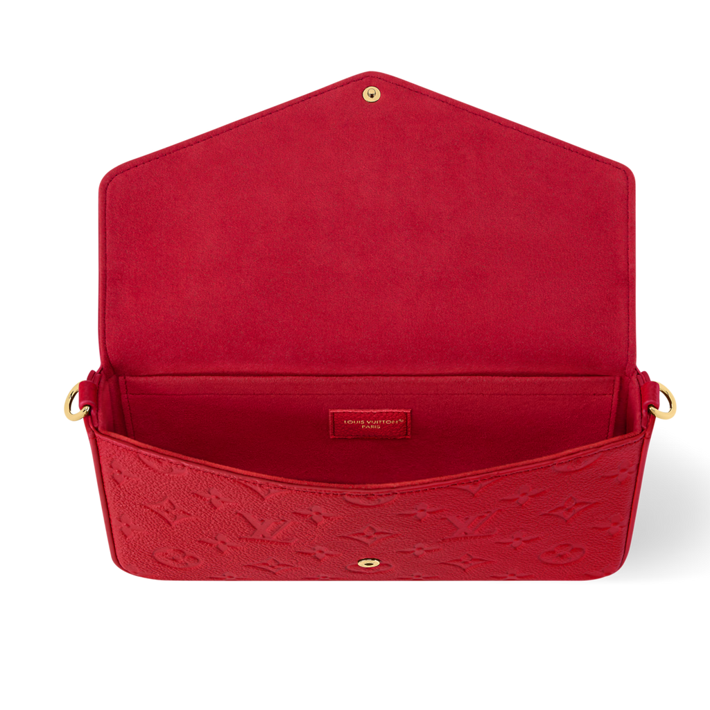 Louis Vuitton Pochette Félicie Crossbody Bag - Rouge Louis