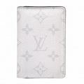 Louis Vuitton Monogram Taiga Pocket Organizer - White